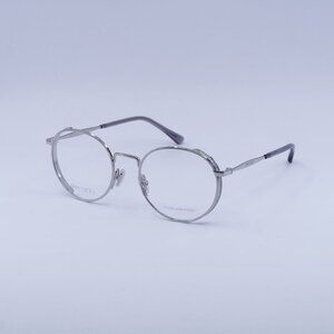 Jimmy Choo JC301 0010 00 Eyeglasses Shiny Palladium 51mm Round Frame